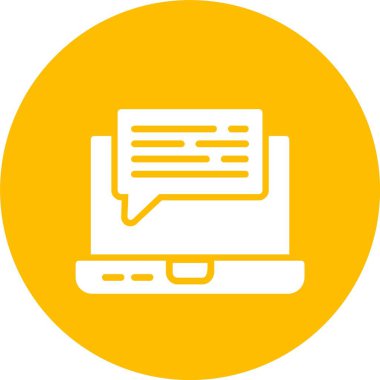 İleti Kabartma Çemberi Simgesi