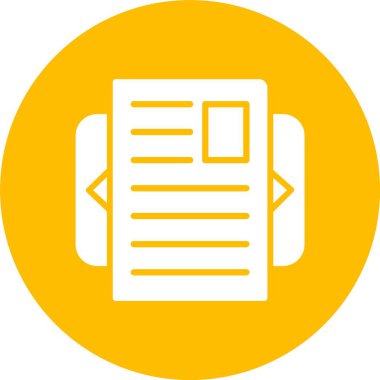 Danışman Vektör Kabartma Çemberi Simgesi