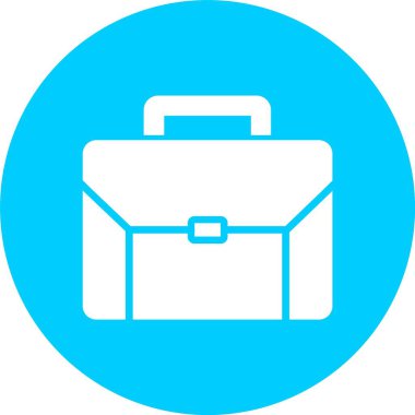 Evrak çantası Kabartma Çemberi Simgesi