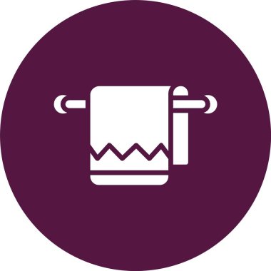 Havlu Kabartma Çemberi Simgesi