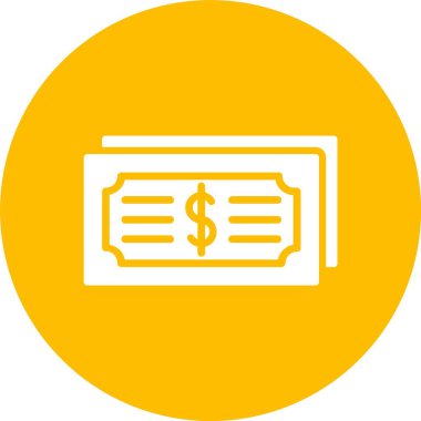 Para Kabartma Çemberi Simgesi