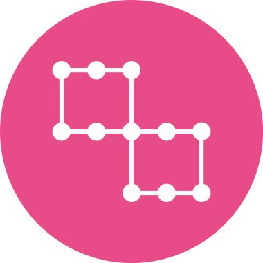 Bağlama Kutusu Kabartma Çemberi Simgesi