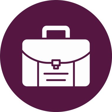 Çanta Kabartma Çemberi Simgesi