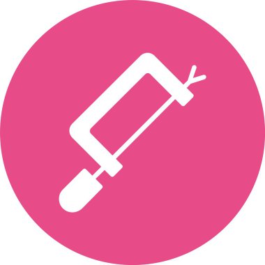 Demir Testere Kabartma Çemberi Simgesi