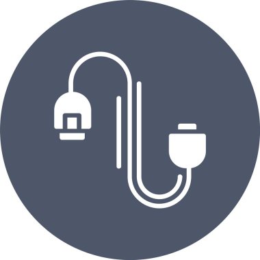 Kablolu Kablo Çemberi Simgesi