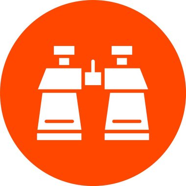 Dürbün Kabartma Çemberi Simgesi