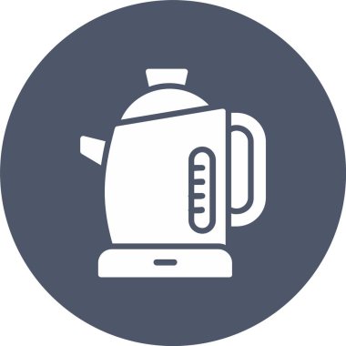 Elektrik Kazanı Kabartma Çemberi Simgesi