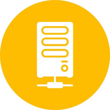 Sunucu Kabartma Çemberi Simgesi