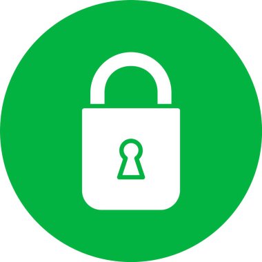 Kabartma Çemberi Simgesini Kilitle