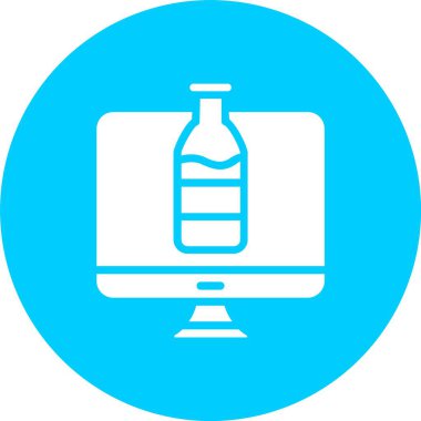 Şişe Kabartma Çemberi Simgesi