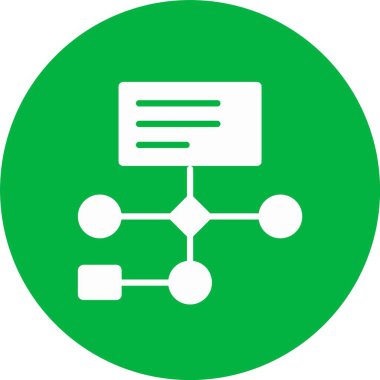 Çalışma Akımı Kabartma Çemberi Simgesi