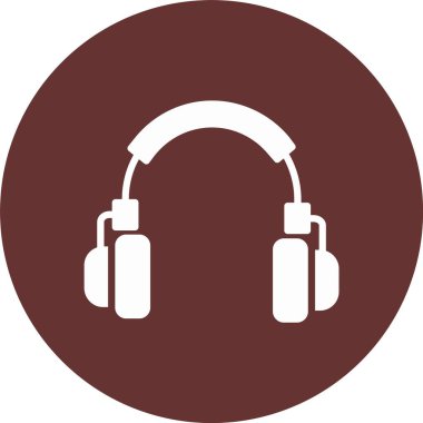 Kulaklık Kabartma Çemberi Simgesi