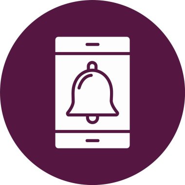 Bildirim Kabartma Çemberi Simgesi