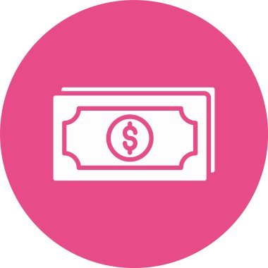 Banknote Kabartma Çemberi Simgesi