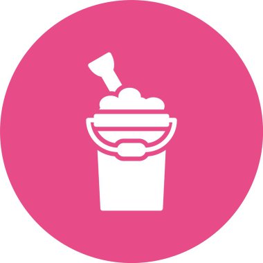 Kum Kovası Kabartma Çemberi Simgesi