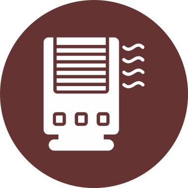 Hava Temizleyici Kabartma Çemberi Simgesi