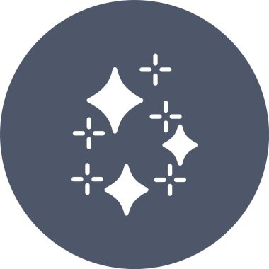 Parıltılar Kabartma Çemberi Simgesi