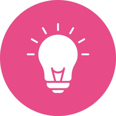 Ampul Kabartma Çemberi Simgesi