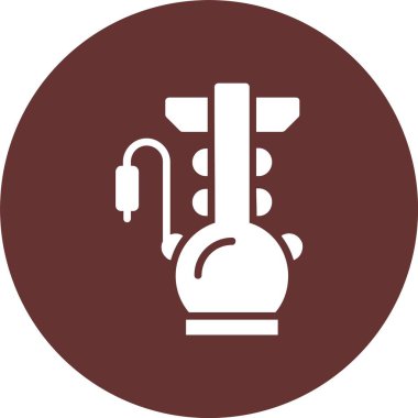 Nargile Kabartma Çember Simgesi