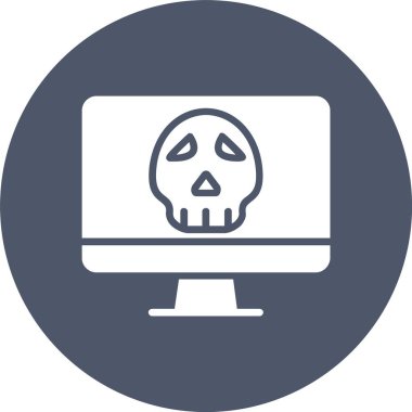 Kötü Yazılım Kabartma Çemberi Simgesi