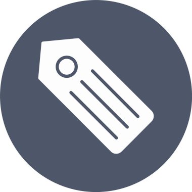 Etiket Kabartma Çemberi Simgesi