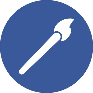 Fırça Kabartma Çemberi Simgesi