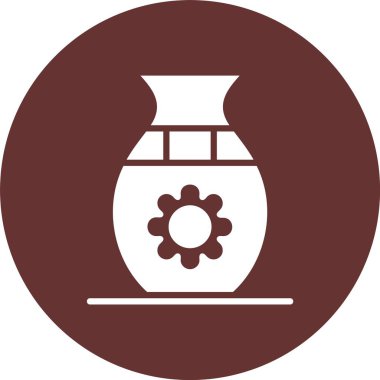 Potter Kabartma Çemberi Simgesi