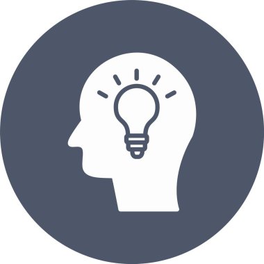 Fikir Kabartma Çemberi Simgesi