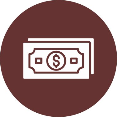 Para Kabartma Çemberi Simgesi