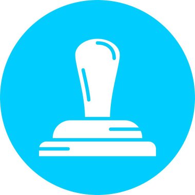 Damga Kabartma Çemberi Simgesi