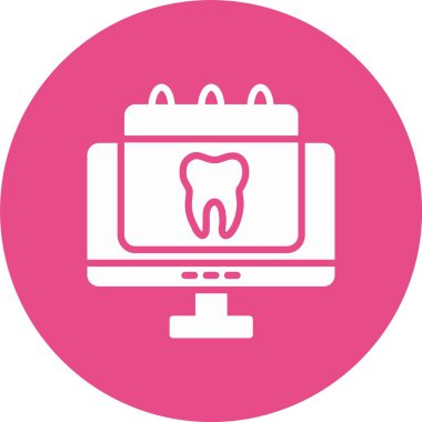 Çevrimiçi Randevu Çemberi Simgesi