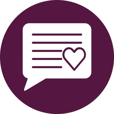 İleti Kabartma Çemberi Simgesi