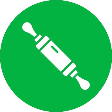 Rolling Pin Kabartma Çemberi Simgesi