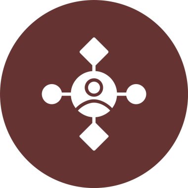 Referans Kabartma Çemberi Simgesi