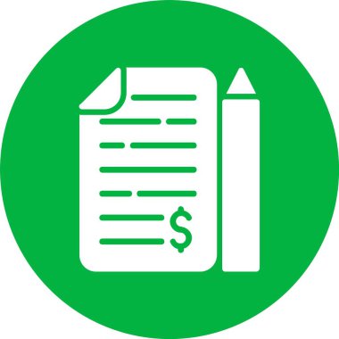 Finansal Kabartma Çemberi Simgesi