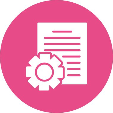 Geliştirme Kabartma Çemberi Simgesi