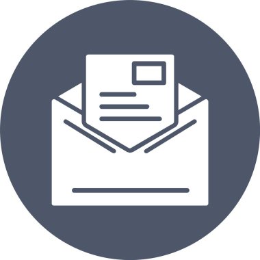 Harf Kabartma Çemberi Simgesi