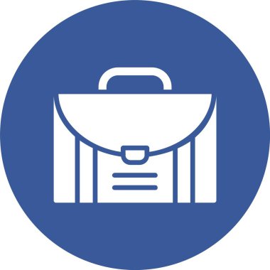 Evrak çantası Kabartma Çemberi Simgesi