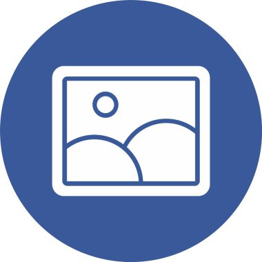 Resim Kabartma Çemberi Simgesi