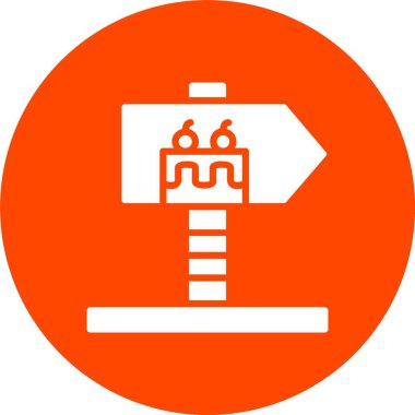 Panel Kabartma Çemberi Simgesi