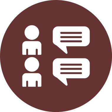 Fikir Kabartma Çemberi Simgesi