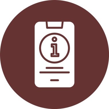 Bilgi Kabartma Çemberi Simgesi