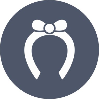 Saç bandı Glyph Çember Simgesi