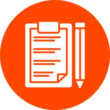 Yapılacaklar Listesi Kabartma Çemberi Simgesi