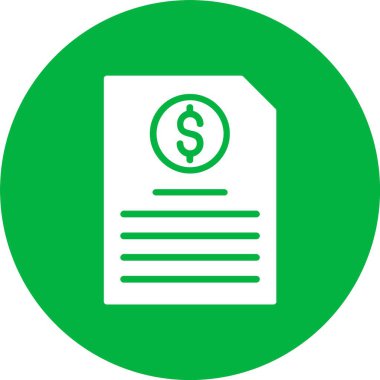 Fatura Kabartma Çemberi Simgesi