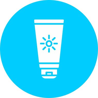 Güneş Ekranı Kabartma Çemberi Simgesi