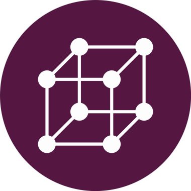 Küp Kabartma Çemberi Simgesi