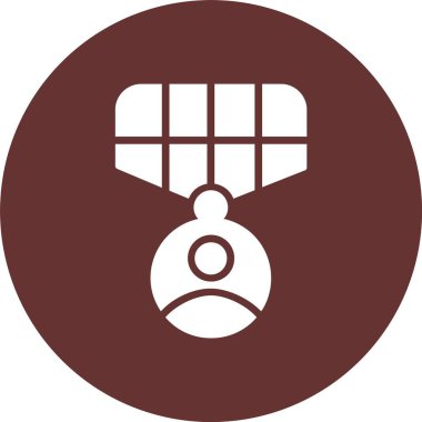 Madalya Kabartma Çemberi Simgesi