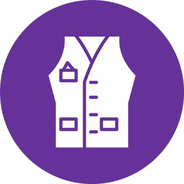 Yelek Kabartma Çemberi Simgesi