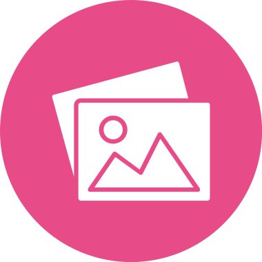 Resim Kabartma Çemberi Simgesi